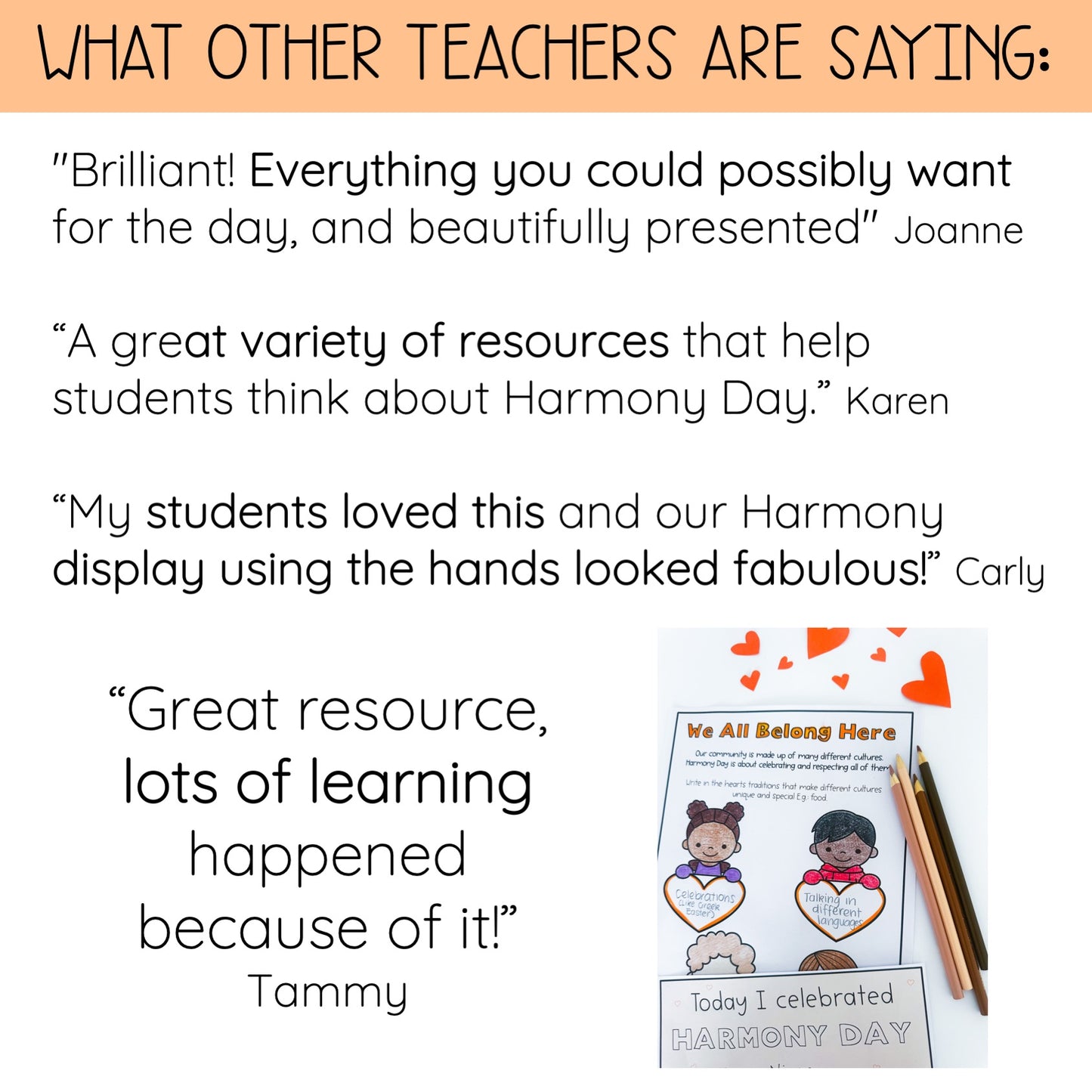 Harmony Day Pack (Grades 1-2)