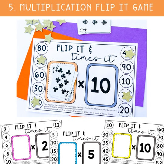 Multiplication & Division Fluency BUNDLE | Math Centres | Grades 3-4