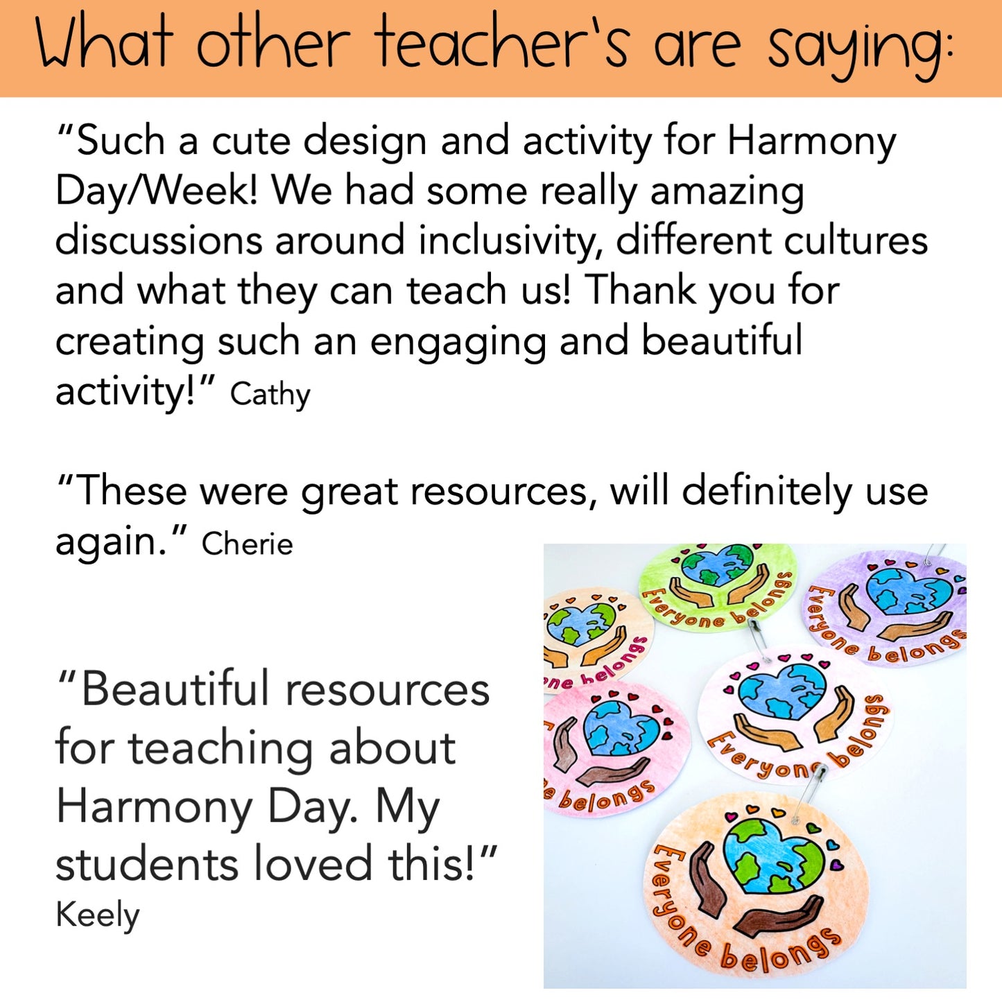 Harmony Week Bundle | Harmony Day Craft and PowerPoint