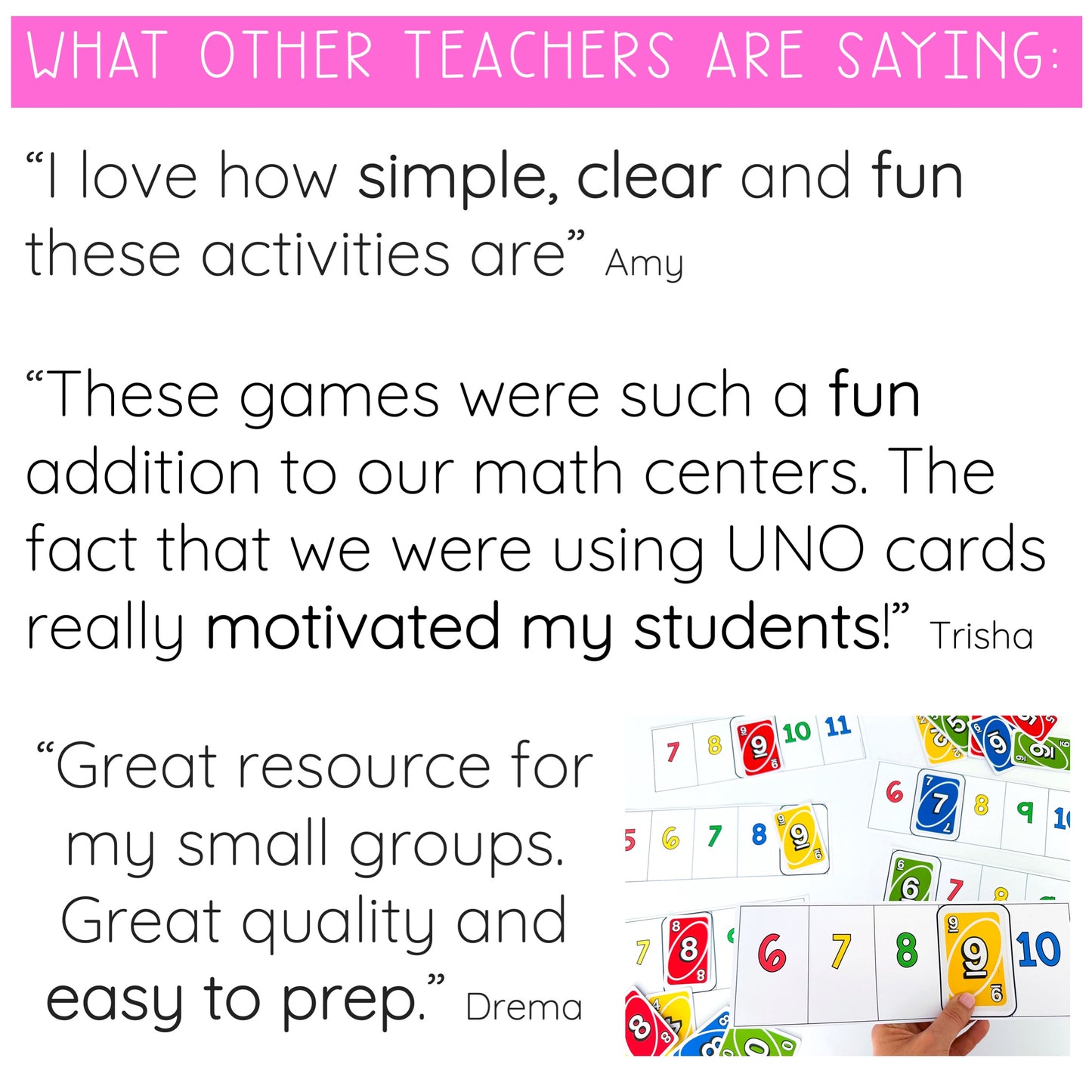 UNO Math Games - Kindergarten (Version 4)