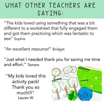 Earth Day BUNDLE | Earth Day Writing and Math Activities