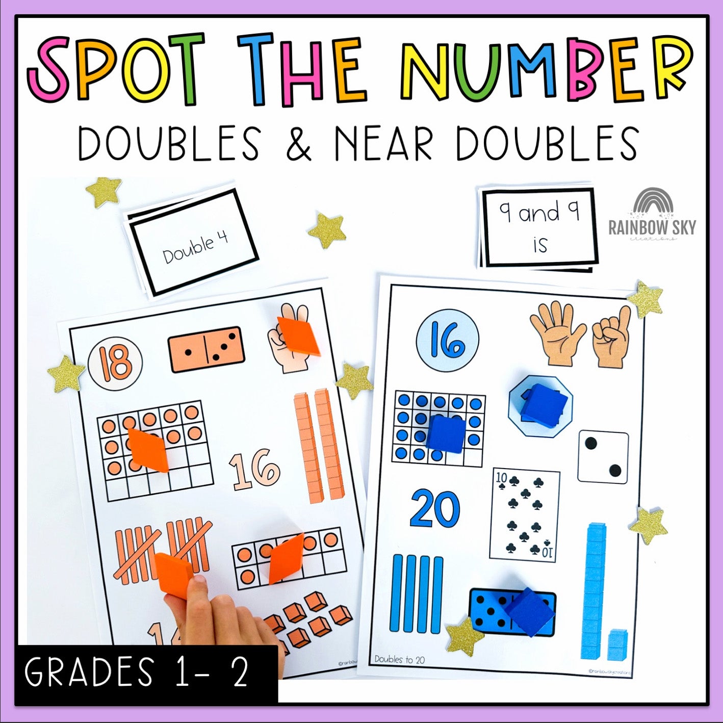 Spot The Number | Doubles and Near Doubles Games