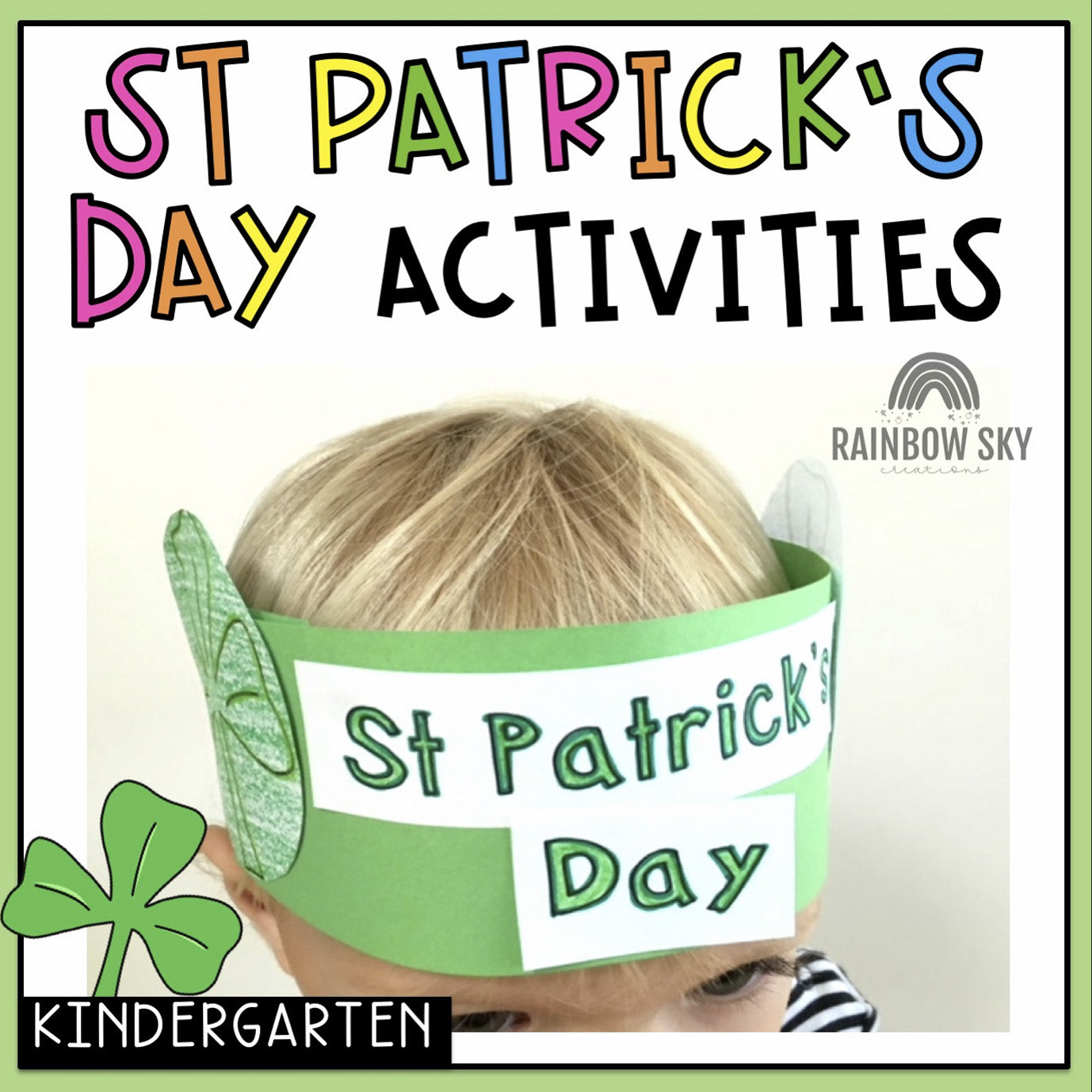 Kinder St Patrick's Day Pack | Foundation, Kindergarten, PREP