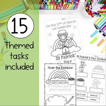 Kinder St Patrick's Day Pack | Foundation, Kindergarten, PREP