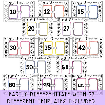 Subtraction Fluency Games | Subtraction Math Centres