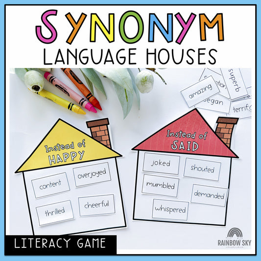 Synonym Game | Reading Group Language Activity