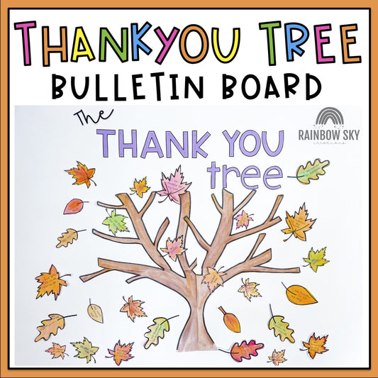 The Thanksgiving Tree Bulletin Board | Thankful Lesson