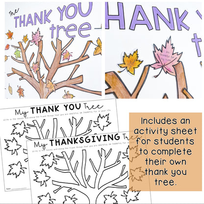 The Thanksgiving Tree Bulletin Board | Thankful Lesson