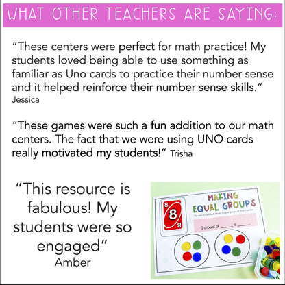 Card Game Math Centres for Kindergarten and Prep | VERSION 2