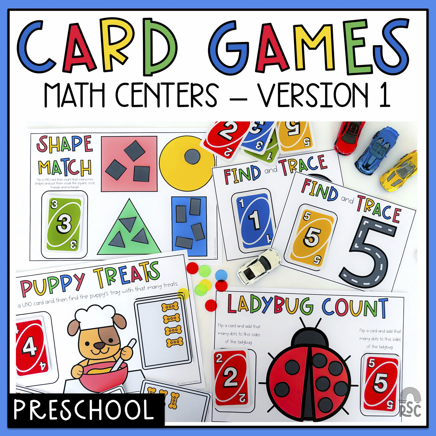 UNO Card Games - Preschool (Version 1)