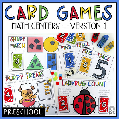 UNO Card Games - Preschool (Version 1)
