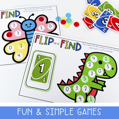 UNO Card Games - Preschool (Version 1)