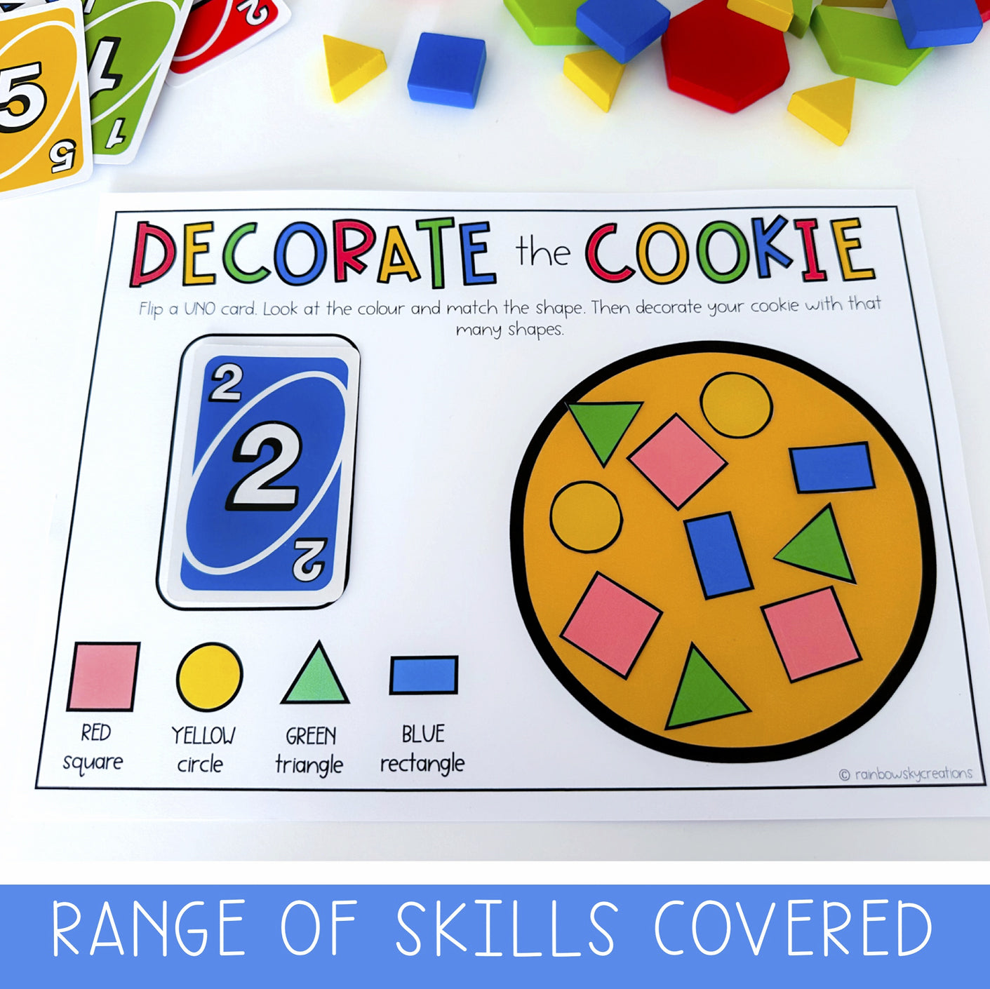 UNO Card Games - Preschool (Version 1)