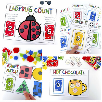 UNO Card Games - Preschool (Version 1)