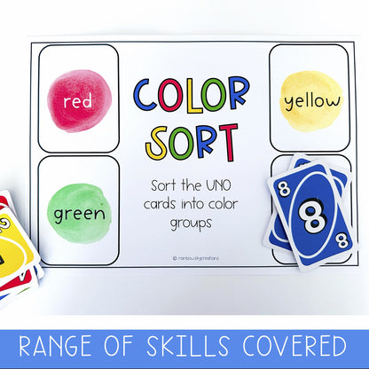 UNO Card Games - Preschool (Version 2)