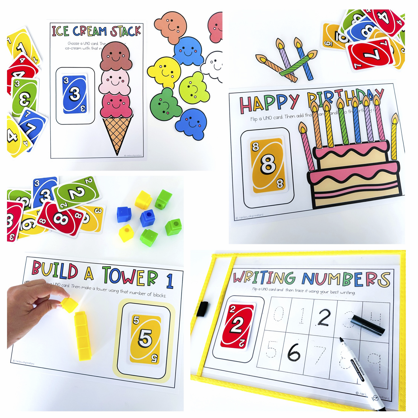 UNO Card Games - Preschool (Version 2)