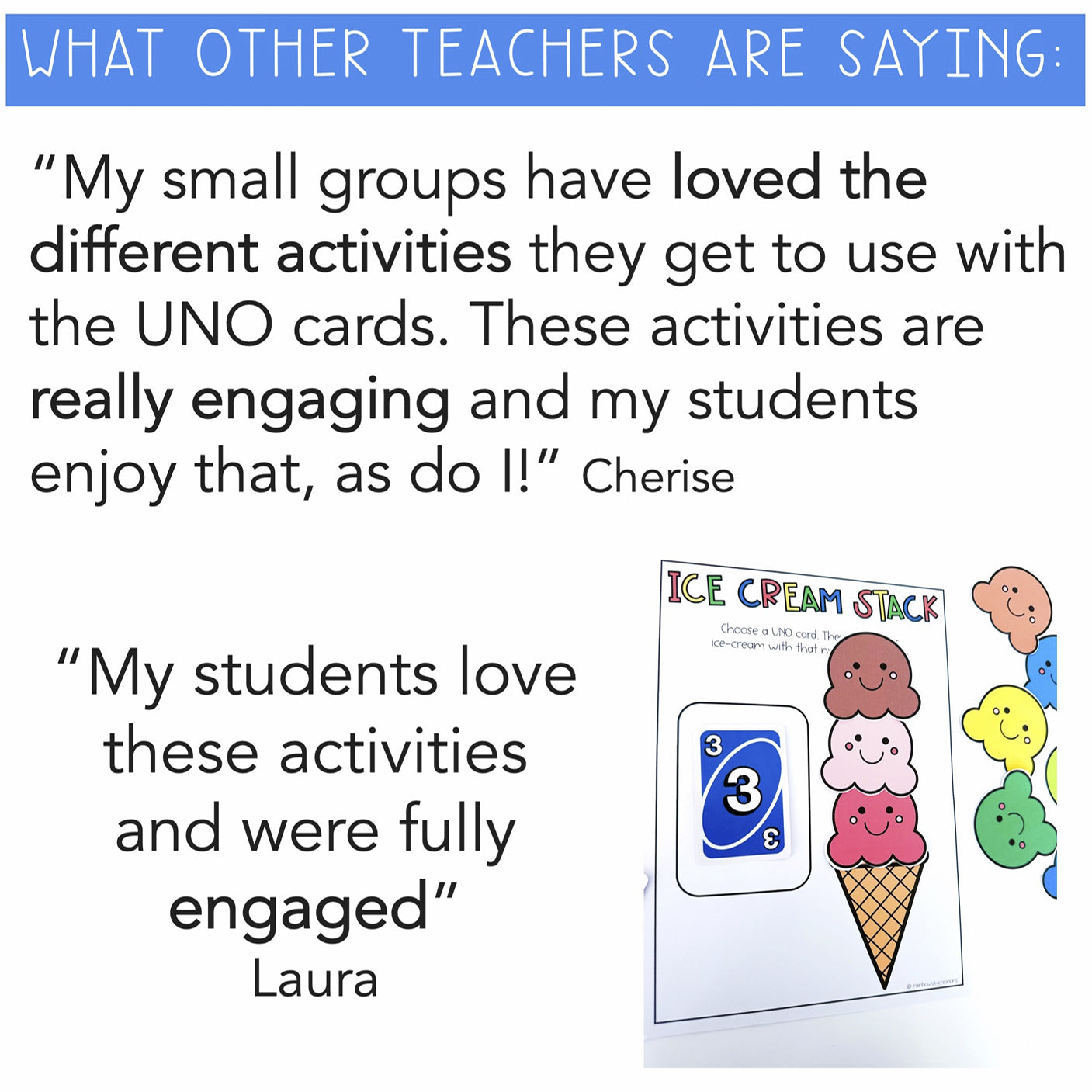 UNO Card Games - Preschool (Version 2)