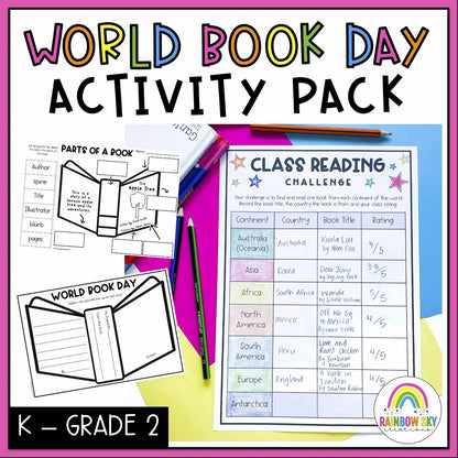 World Book Day - Reading Activities | K - 2nd Grade