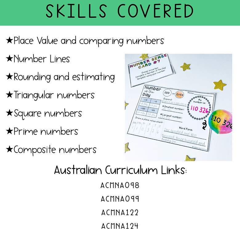 Number Activities Pack | Properties of Numbers | Year 5-6