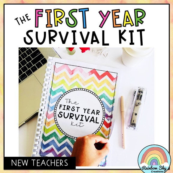 First Year Teacher Resource Pack | New Teacher help | Beginning teacher guide