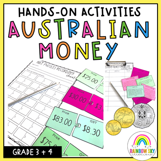 Years 3 - 4 Hands-on Australian Money Pack