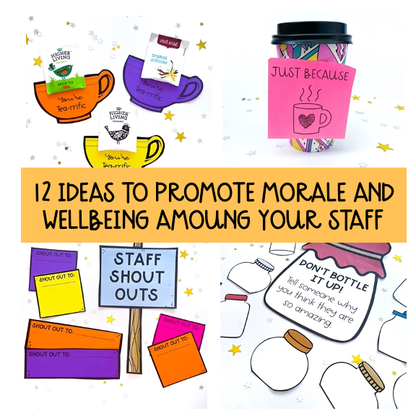 Teacher Wellbeing Pack [Boosting Staff Wellbeing & Morale]