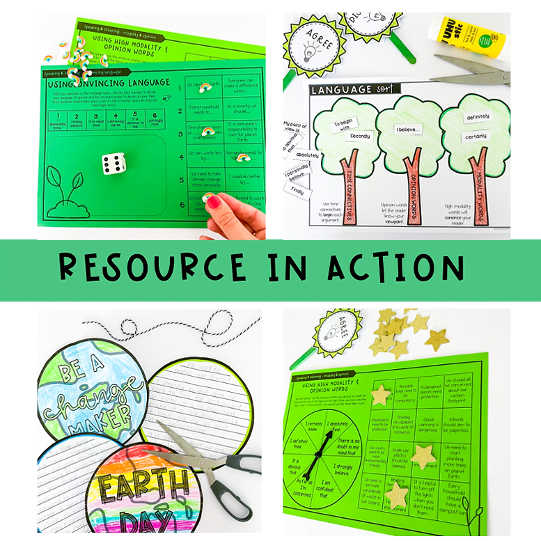 Earth Day Persuasive Writing and Craft | Year 3-5