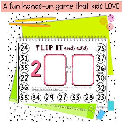 Addition Fluency Games | 2-digit addition | Mental Math Games