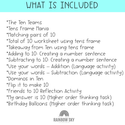 Digital Friends of 10: Addition and Subtraction [Distance Learning]